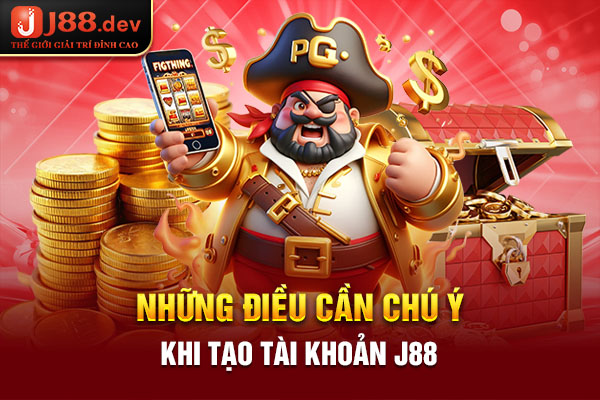 Những điều cần chú ý khi tạo tài khoản J88 Những điều cần chú ý khi tạo tài khoản J88